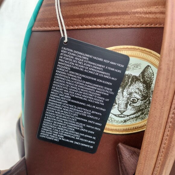 NWT Loungefly Disney Alice in wonderland classic mini back pack - Picture 9 of 12